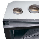 Recuperador a Lenha Inserto 100 Crystal Ventilado - Nórdica Extraflame